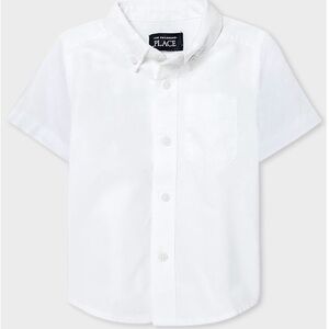 The Children’s place Kids White Button Down Shirt